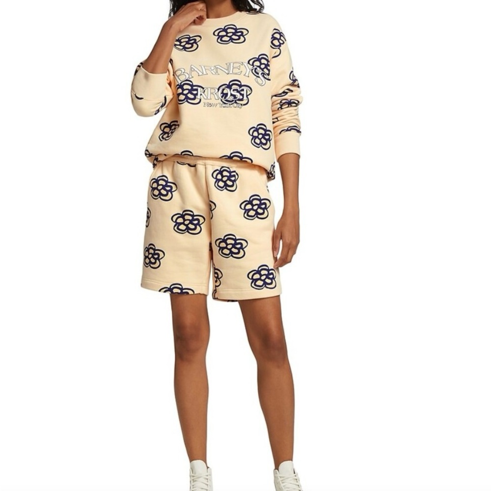 Krost Barney’s collection sweatshirt and shorts set. Perfect condition.